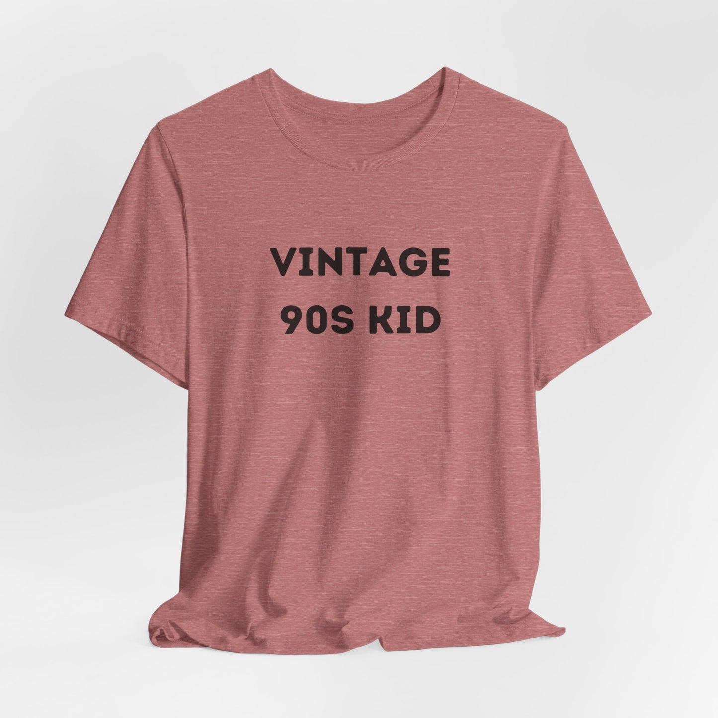 Funny 'Vintage 90s Kid' Shirt | 90s Kids, Vintage, + Millennials - Makes a Great Gift! Wear Your Values | Humorous Opinion Fashion