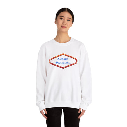 Bold "Fuck the Patriarchy" Taylor Swift Crewneck, Inspired by the Eras Tour, Taylor Swift Sweatshirt Merch for the Ultimate Swiftie - Ivy Toller Designs