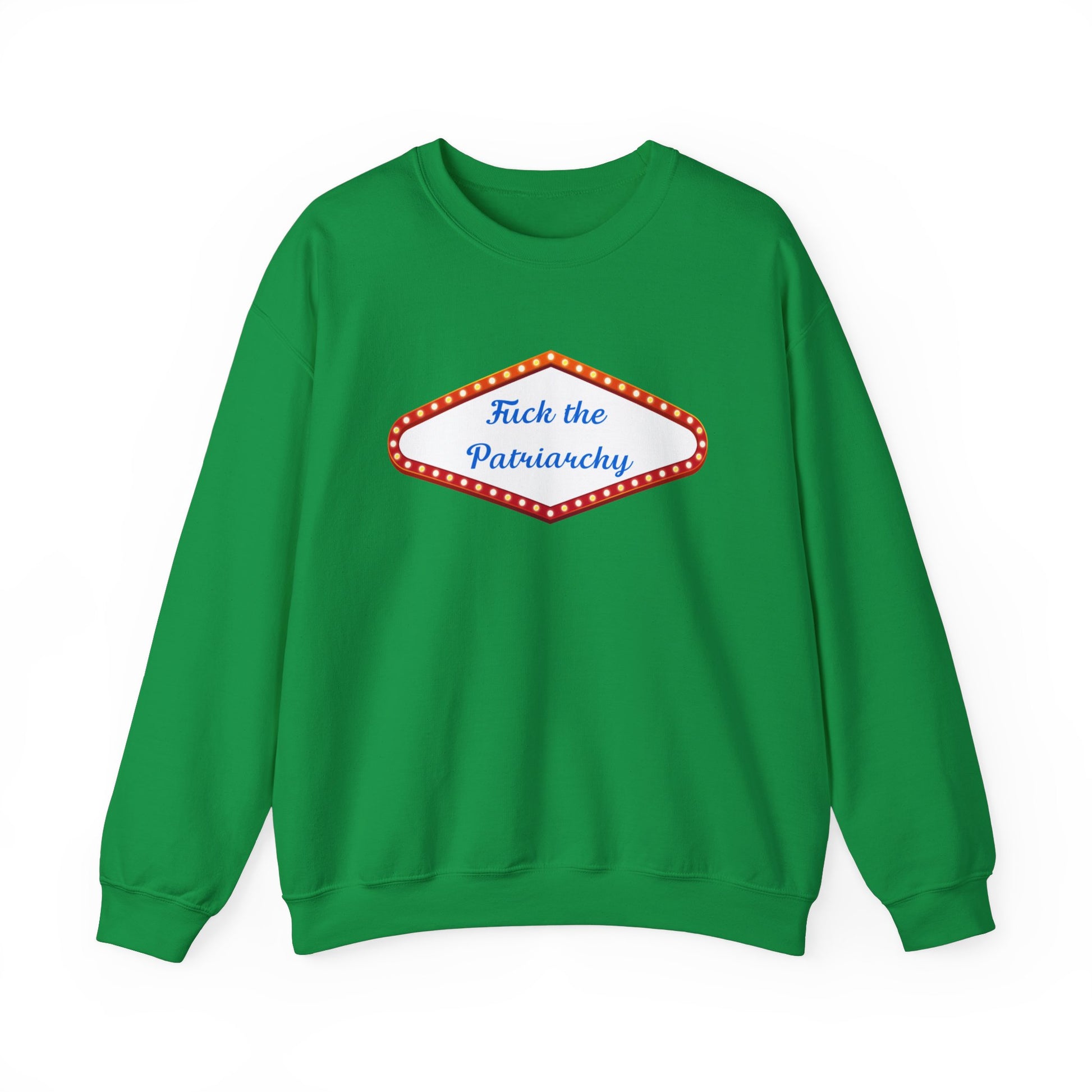 Bold "Fuck the Patriarchy" Taylor Swift Crewneck, Inspired by the Eras Tour, Taylor Swift Sweatshirt Merch for the Ultimate Swiftie - Ivy Toller Designs