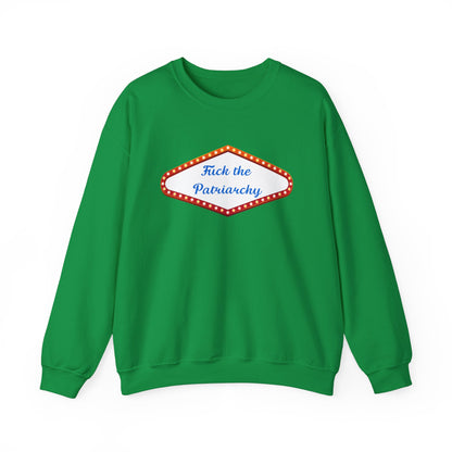 Bold "Fuck the Patriarchy" Taylor Swift Crewneck, Inspired by the Eras Tour, Taylor Swift Sweatshirt Merch for the Ultimate Swiftie - Ivy Toller Designs