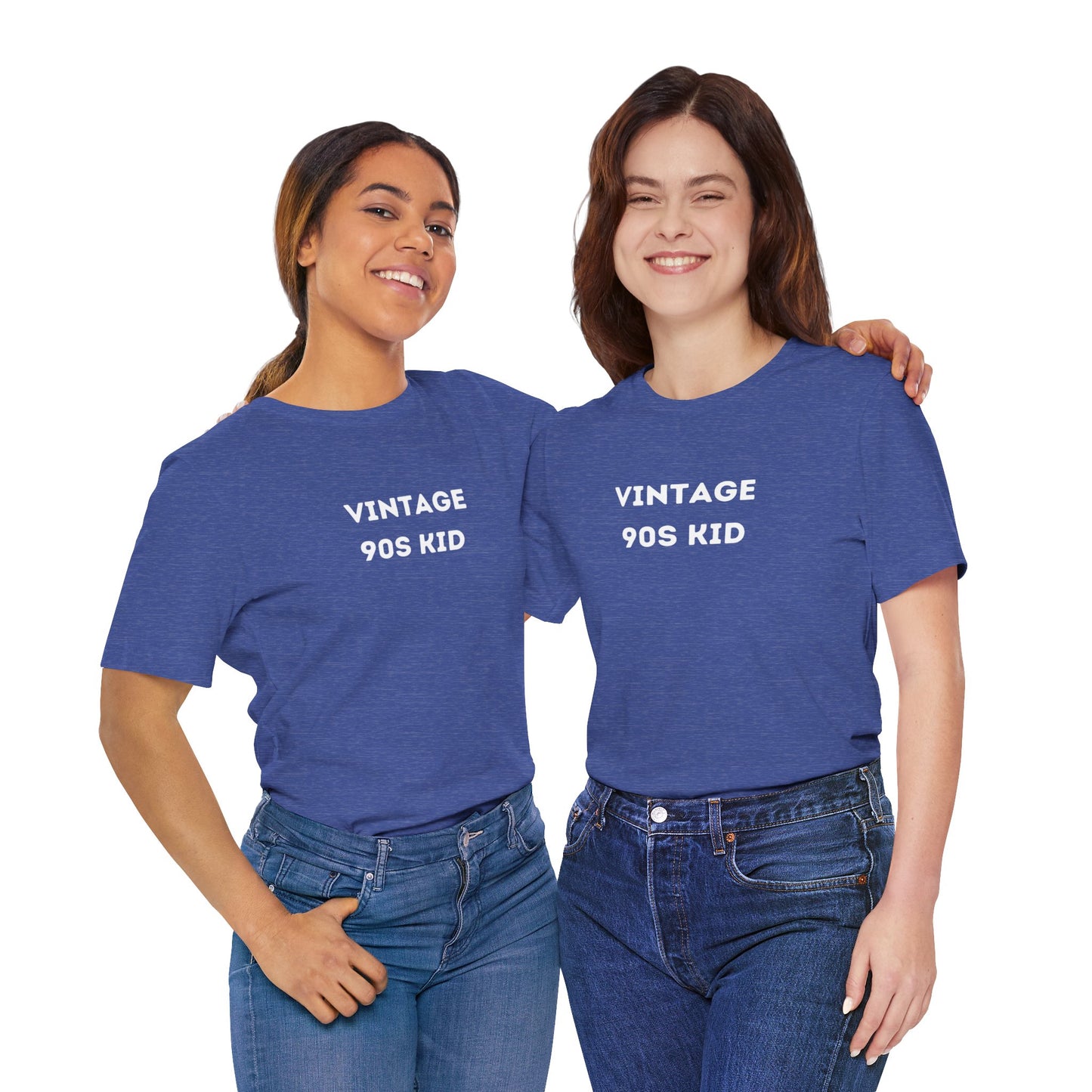 Funny 'Vintage 90s Kid' Shirt | 90s Kids, Vintage, + Millennials - Makes a Great Gift! Wear Your Values | Humorous Opinion Fashion