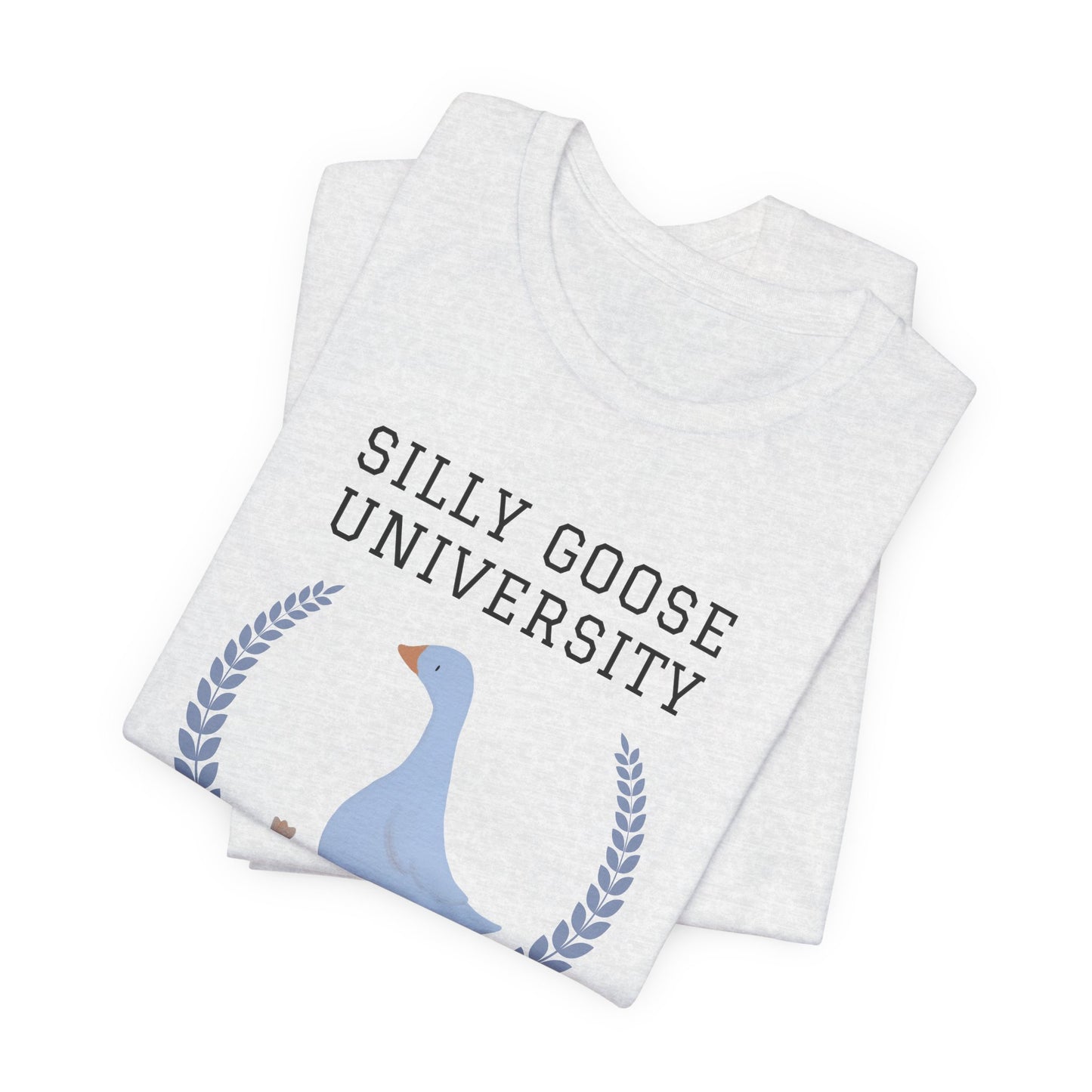 Funny "Silly Goose University Alumni" Tee Shirt: A Great Gift for the Weird and Essential Silly Goose in Your Life. Comes in Sweatshirt Too!