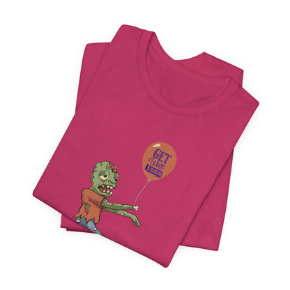 Funny Zombie 'Get Well Soon' Tee, Spooky Halloween Shirt, Cute Cartoon Undead, Seasonable Gift, T-Shirt for All Ages - Ivy Toller Designs