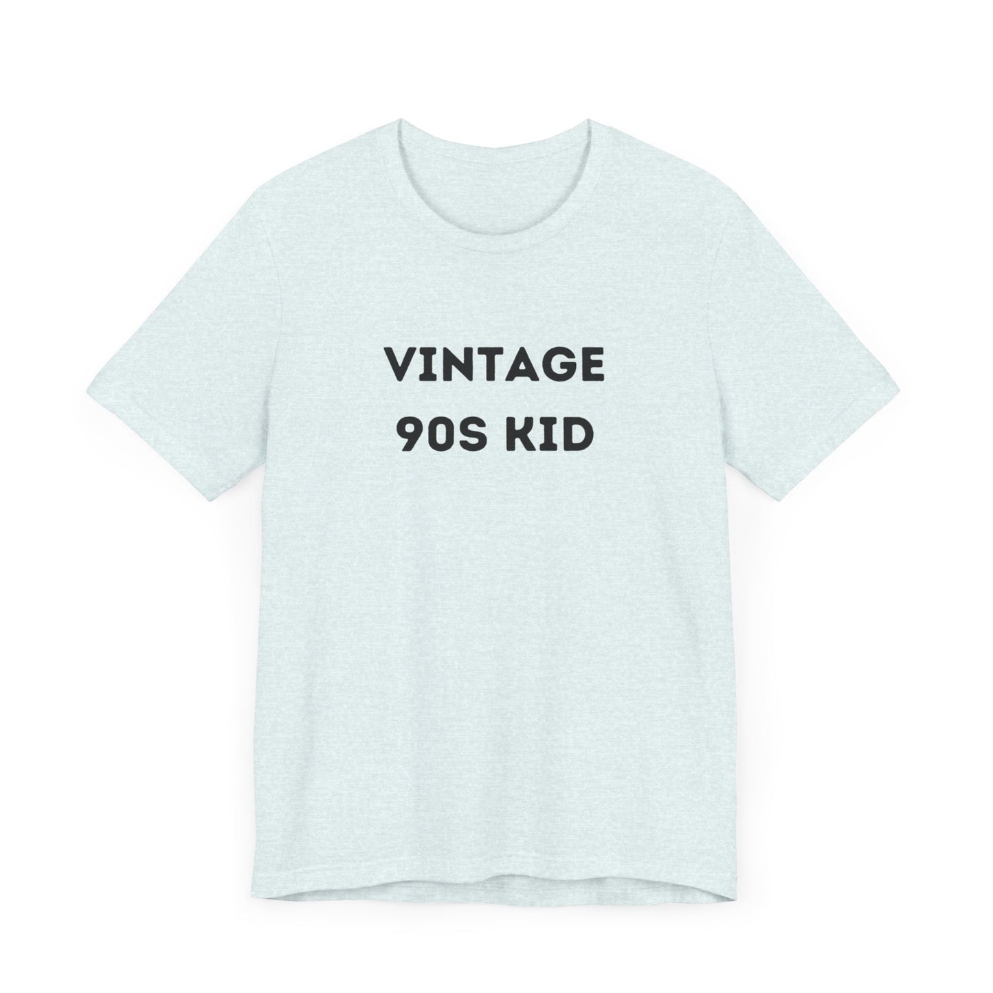 Funny 'Vintage 90s Kid' Shirt | 90s Kids, Vintage, + Millennials - Makes a Great Gift! Wear Your Values | Humorous Opinion Fashion