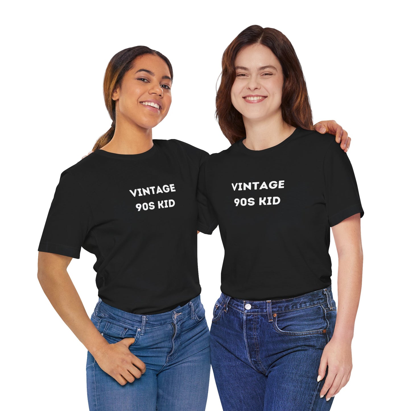 Funny 'Vintage 90s Kid' Shirt | 90s Kids, Vintage, + Millennials - Makes a Great Gift! Wear Your Values | Humorous Opinion Fashion