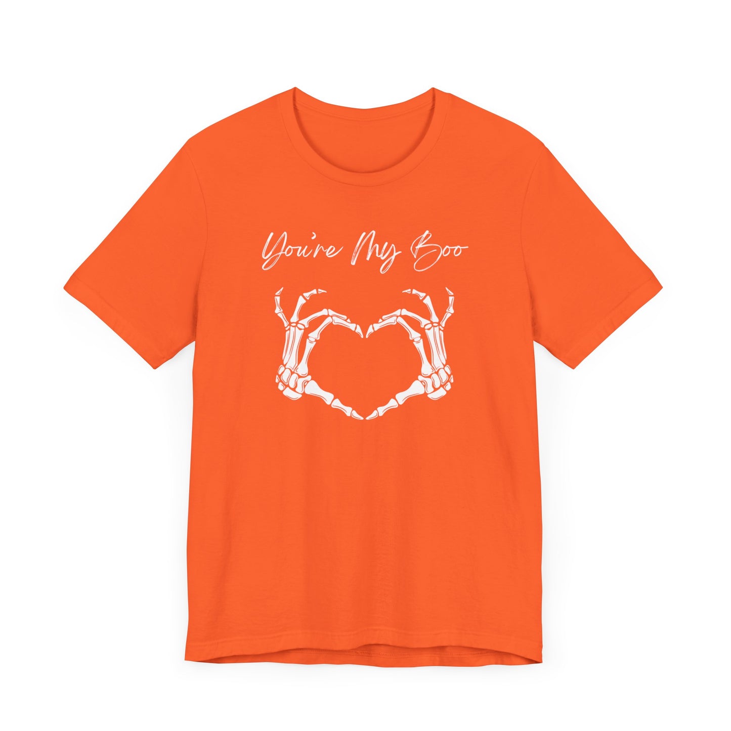 Cute "You're My Boo" Couples Halloween Shirt, Matching Tee for Boyfriend, Girlfriend, Husband, Wife, Holiday Gift, Skeleton Heart Design - Ivy Toller Designs