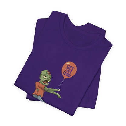 Funny Zombie 'Get Well Soon' Tee, Spooky Halloween Shirt, Cute Cartoon Undead, Seasonable Gift, T-Shirt for All Ages - Ivy Toller Designs