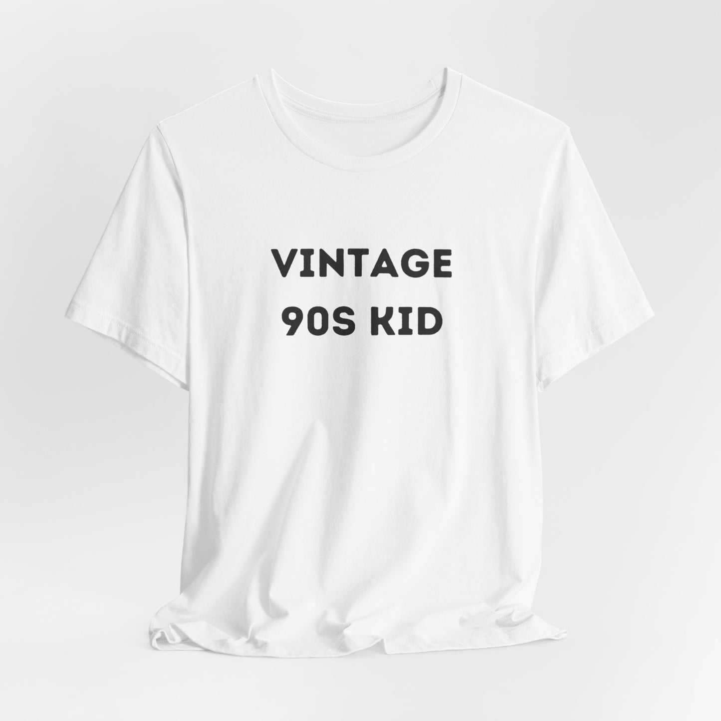 Funny 'Vintage 90s Kid' Shirt | 90s Kids, Vintage, + Millennials - Makes a Great Gift! Wear Your Values | Humorous Opinion Fashion