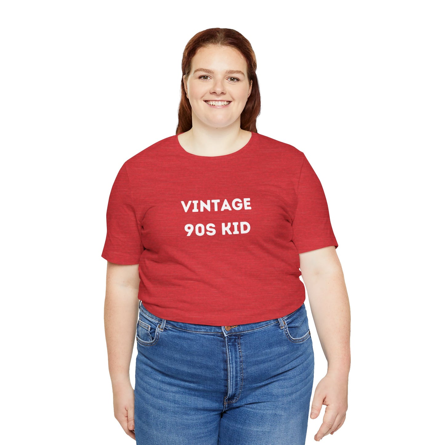 Funny 'Vintage 90s Kid' Shirt | 90s Kids, Vintage, + Millennials - Makes a Great Gift! Wear Your Values | Humorous Opinion Fashion