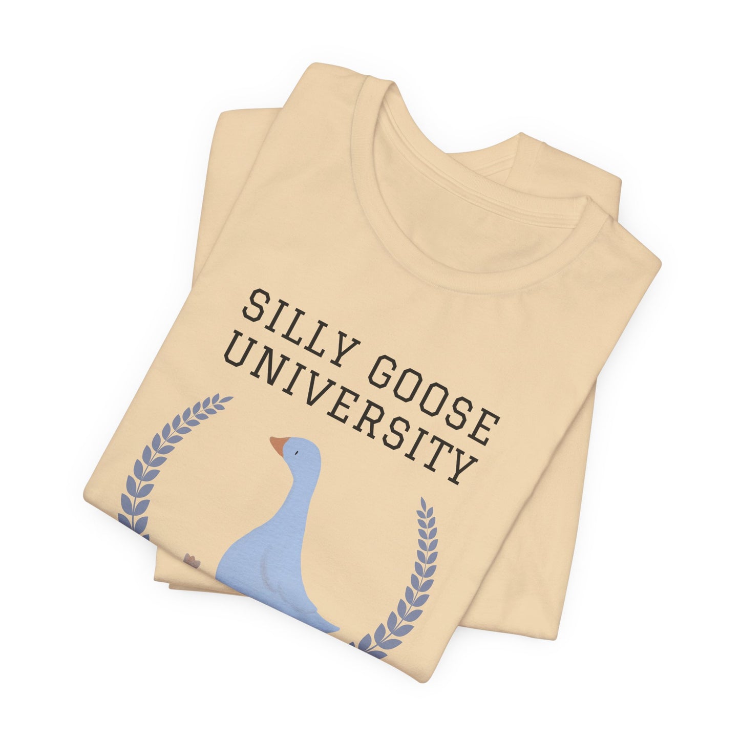 Funny "Silly Goose University Alumni" Tee Shirt: A Great Gift for the Weird and Essential Silly Goose in Your Life. Comes in Sweatshirt Too!