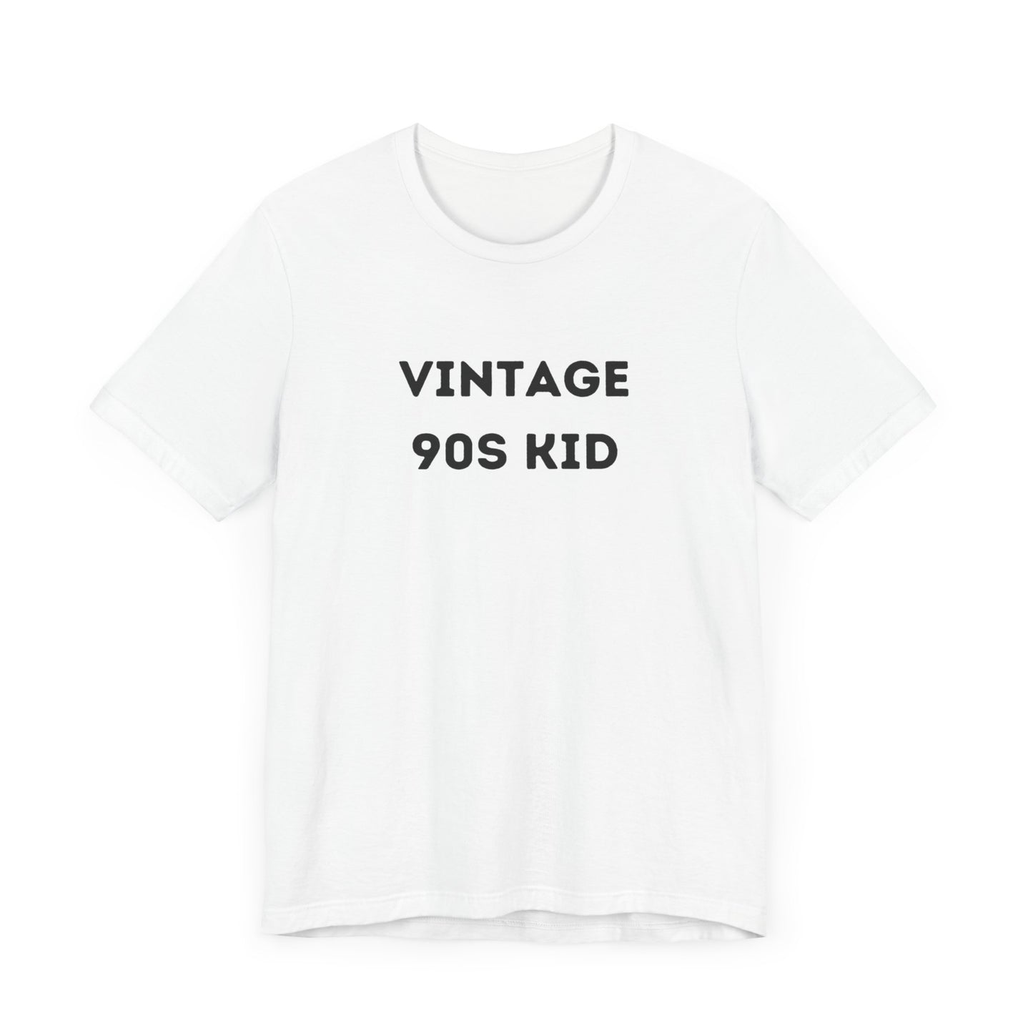 Funny 'Vintage 90s Kid' Shirt | 90s Kids, Vintage, + Millennials - Makes a Great Gift! Wear Your Values | Humorous Opinion Fashion