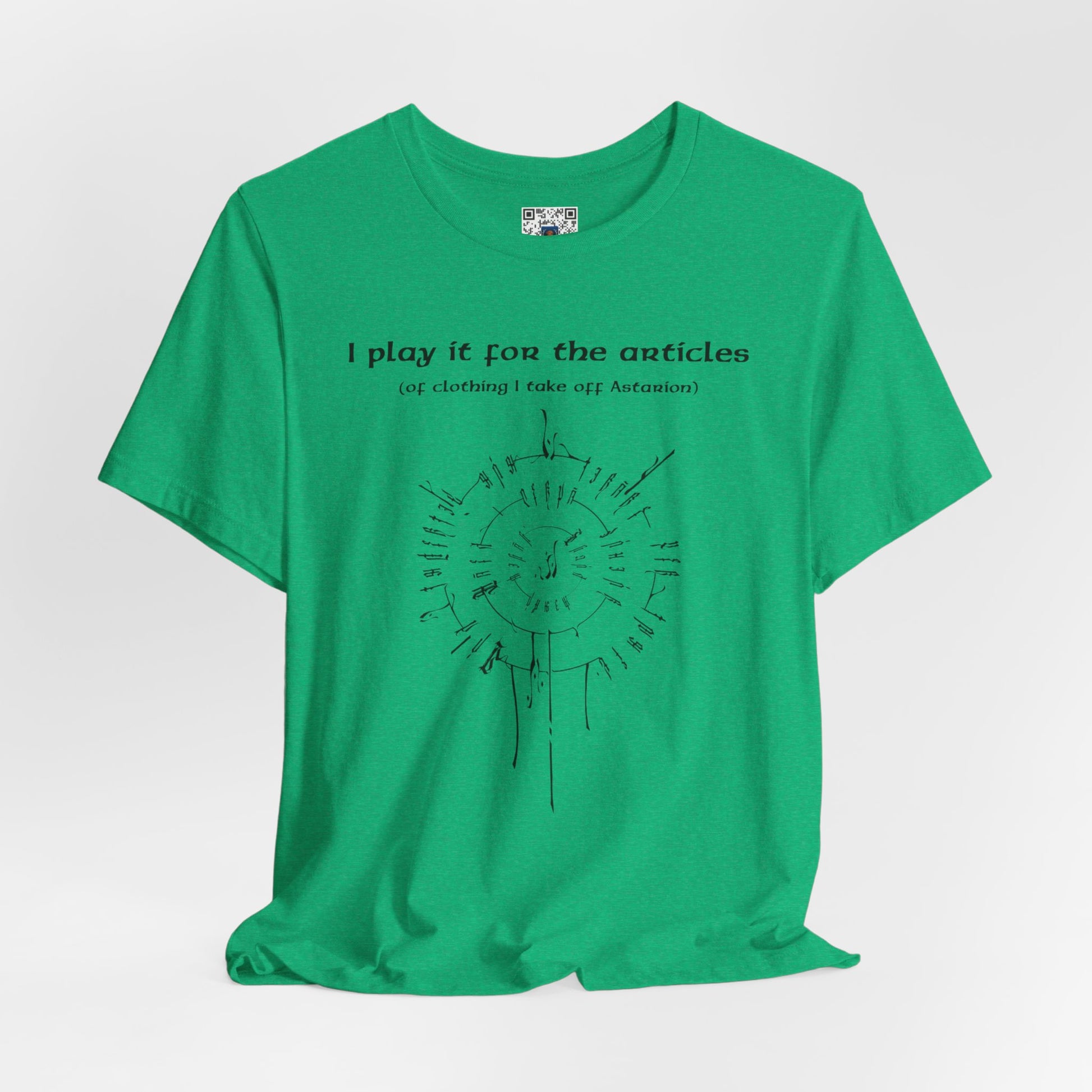 BG3 Tee: 'I Play It For the Articles (of Clothing I Take Off Astarion)' - Baldur's Gate 3 Shirt for Gamers Who Love the Pale Elf, DND Gifts - Ivy Toller Designs