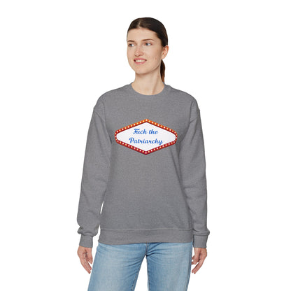 Bold "Fuck the Patriarchy" Taylor Swift Crewneck, Inspired by the Eras Tour, Taylor Swift Sweatshirt Merch for the Ultimate Swiftie - Ivy Toller Designs