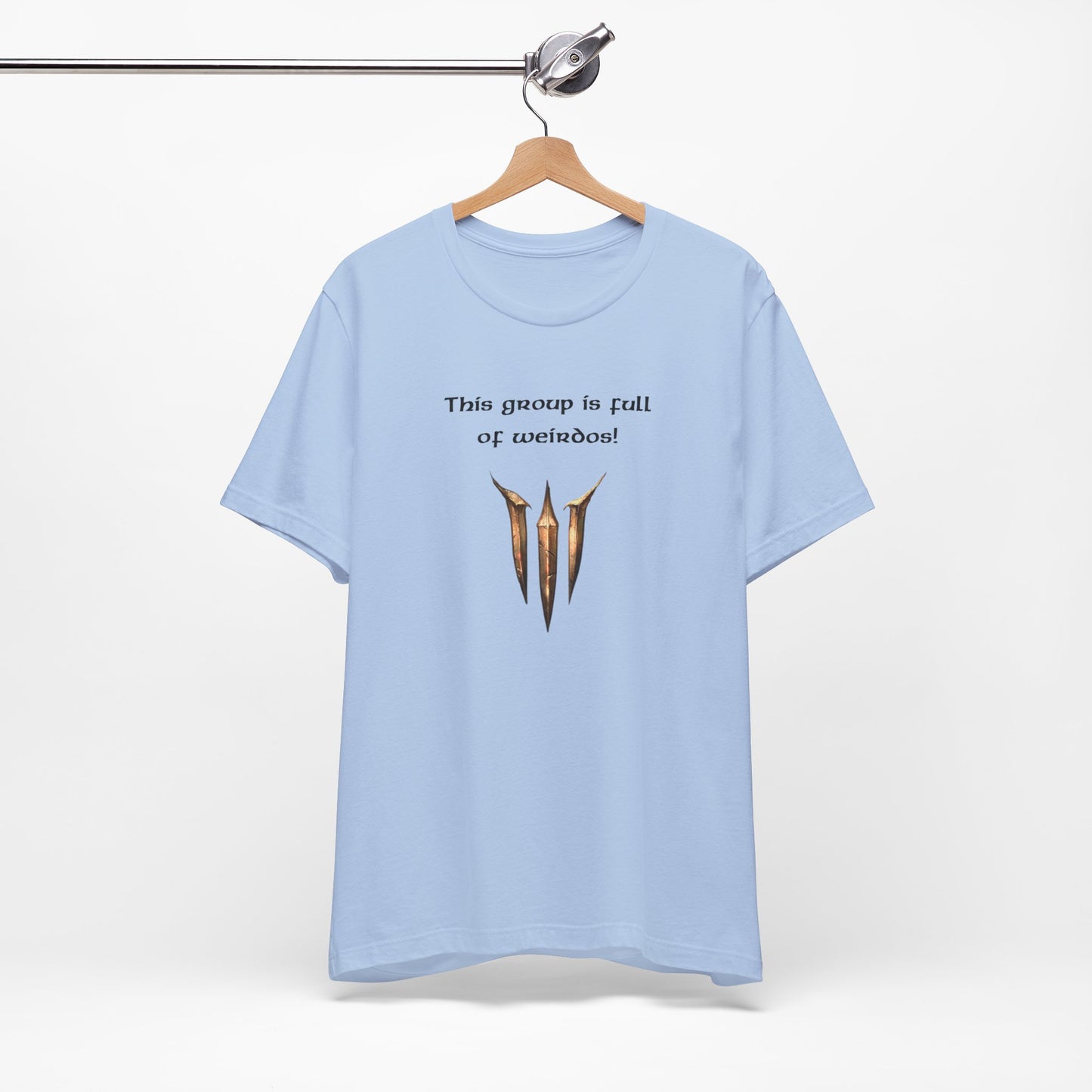 BG3 Astarion Tee: 'This Group Is Full of Weirdos!' - Baldur's Gate 3 Unisex Shirt for Video Gamers, DND gift, Nerds, Dungeons and Dragons - Ivy Toller Designs