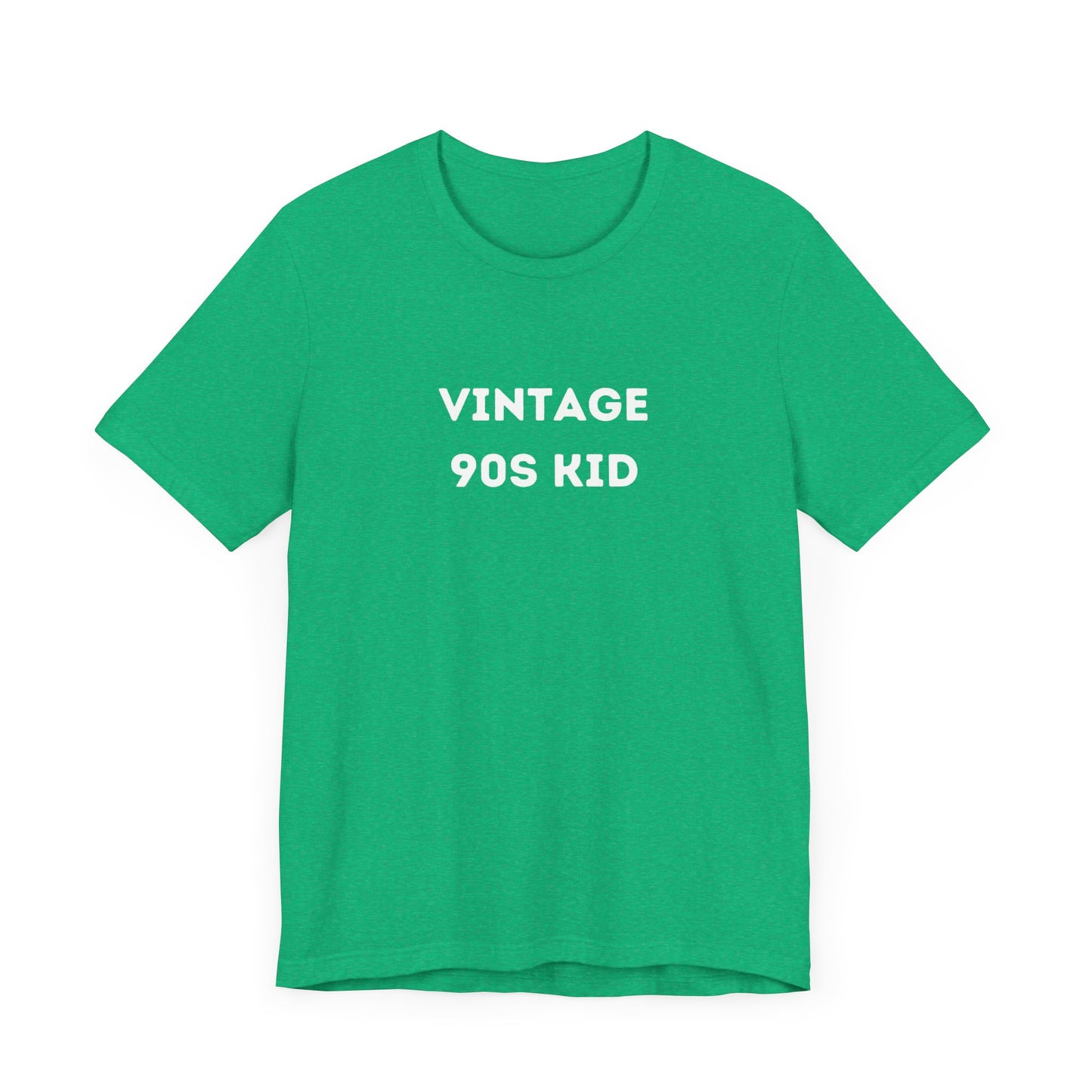 Funny 'Vintage 90s Kid' Shirt | 90s Kids, Vintage, + Millennials - Makes a Great Gift! Wear Your Values | Humorous Opinion Fashion