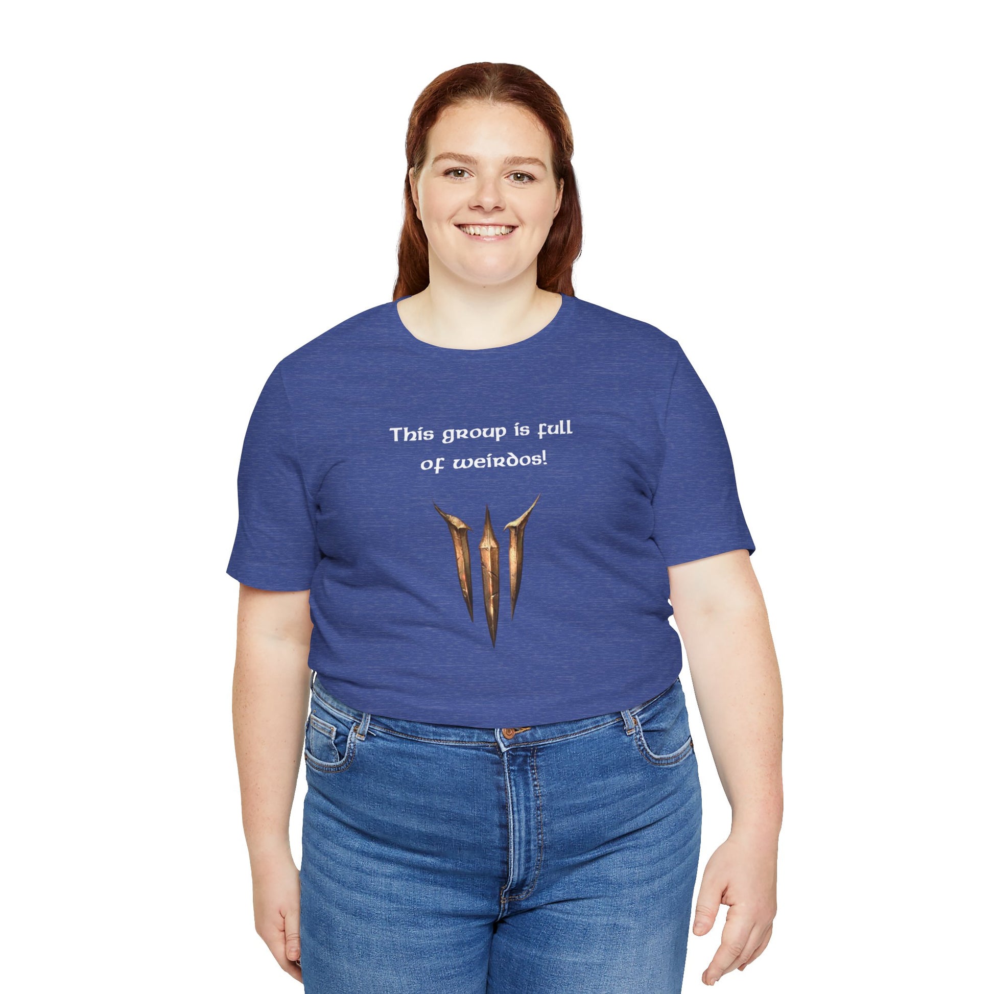 BG3 Astarion Tee: 'This Group Is Full of Weirdos!' - Baldur's Gate 3 Unisex Shirt for Video Gamers, DND gift, Nerds, Dungeons and Dragons - Ivy Toller Designs