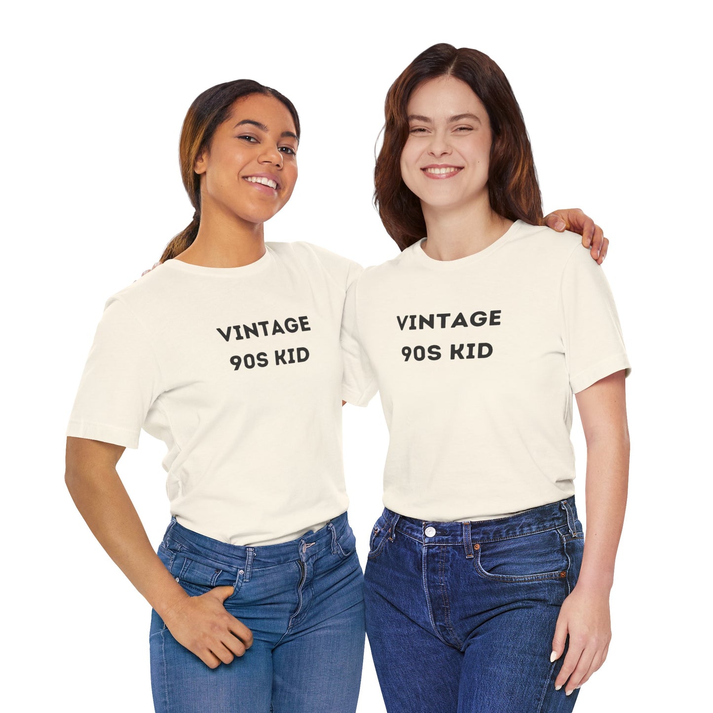 Funny 'Vintage 90s Kid' Shirt | 90s Kids, Vintage, + Millennials - Makes a Great Gift! Wear Your Values | Humorous Opinion Fashion