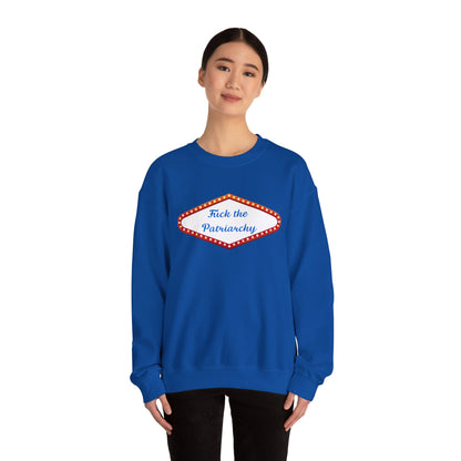 Bold "Fuck the Patriarchy" Taylor Swift Crewneck, Inspired by the Eras Tour, Taylor Swift Sweatshirt Merch for the Ultimate Swiftie - Ivy Toller Designs