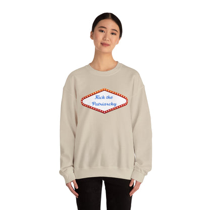 Bold "Fuck the Patriarchy" Taylor Swift Crewneck, Inspired by the Eras Tour, Taylor Swift Sweatshirt Merch for the Ultimate Swiftie - Ivy Toller Designs