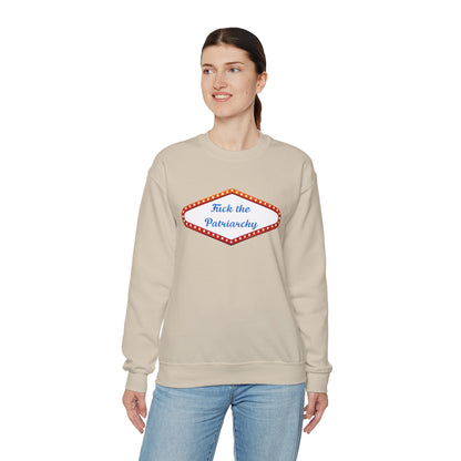 Bold "Fuck the Patriarchy" Taylor Swift Crewneck, Inspired by the Eras Tour, Taylor Swift Sweatshirt Merch for the Ultimate Swiftie - Ivy Toller Designs