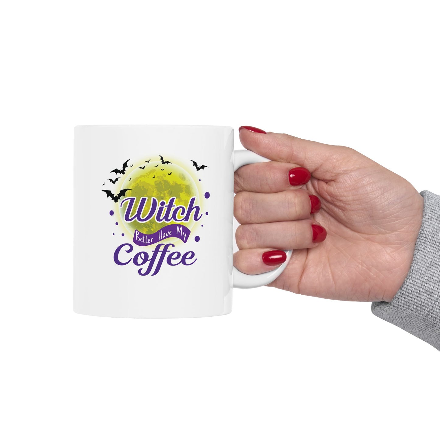 Funny "Witch Better Have My Coffee" Halloween Mug, Punny, Witchy, Cauldron, Seasonal, Gift, For Her, Spooky, Tea, PSL, Latte, Cider, Pun