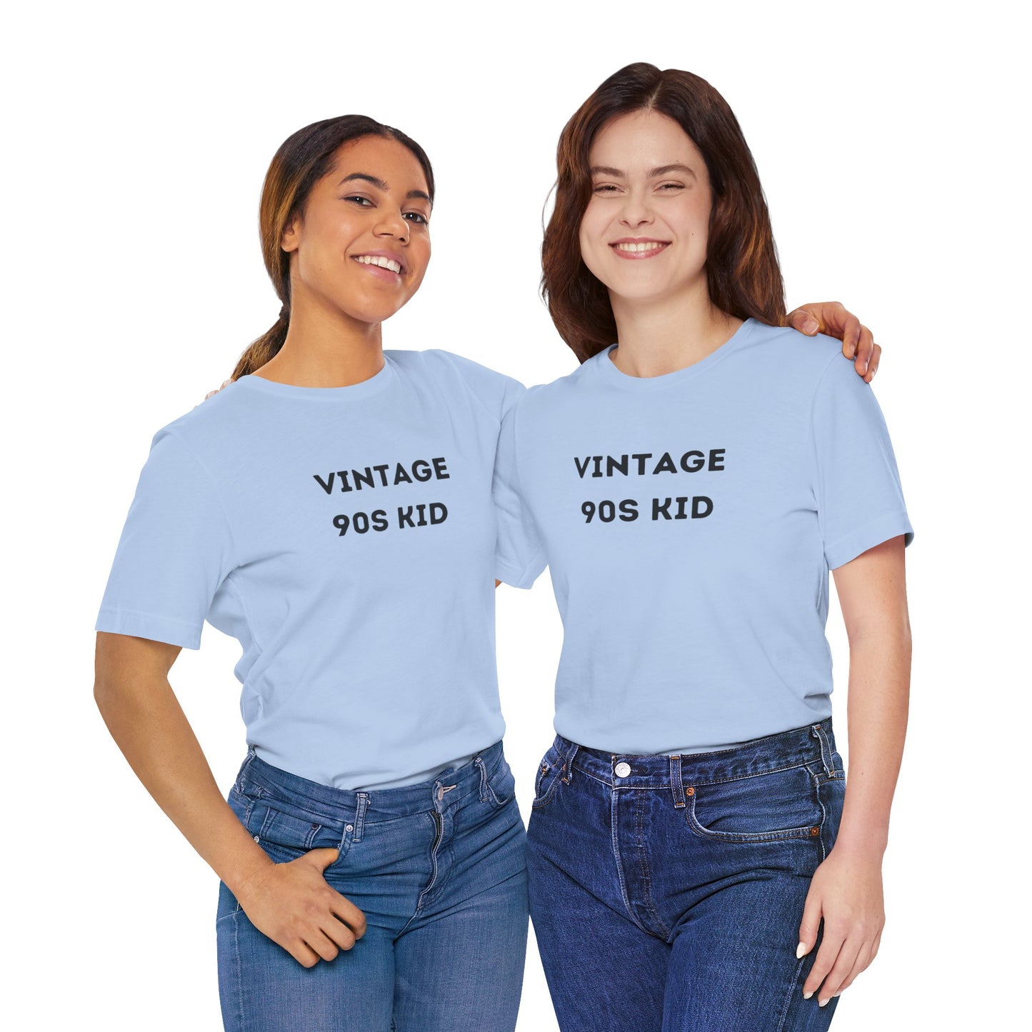 Funny 'Vintage 90s Kid' Shirt | 90s Kids, Vintage, + Millennials - Makes a Great Gift! Wear Your Values | Humorous Opinion Fashion