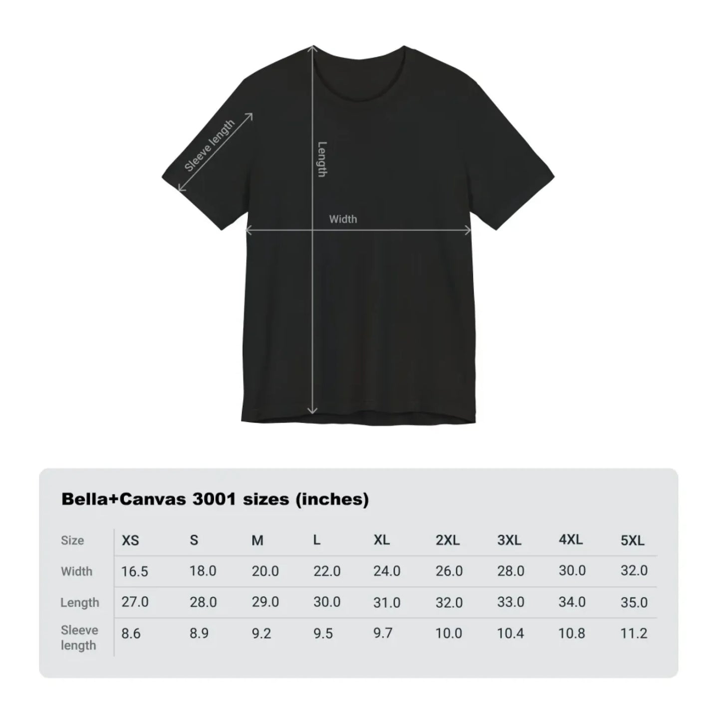 Size Charts