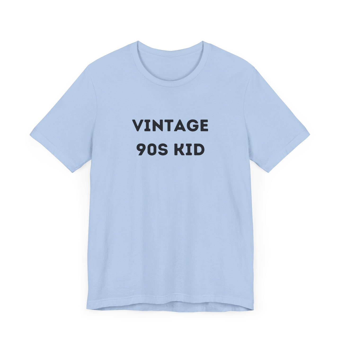 Funny 'Vintage 90s Kid' Shirt | 90s Kids, Vintage, + Millennials - Makes a Great Gift! Wear Your Values | Humorous Opinion Fashion