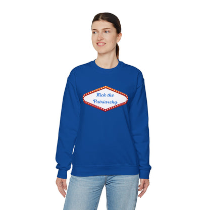 Bold "Fuck the Patriarchy" Taylor Swift Crewneck, Inspired by the Eras Tour, Taylor Swift Sweatshirt Merch for the Ultimate Swiftie - Ivy Toller Designs