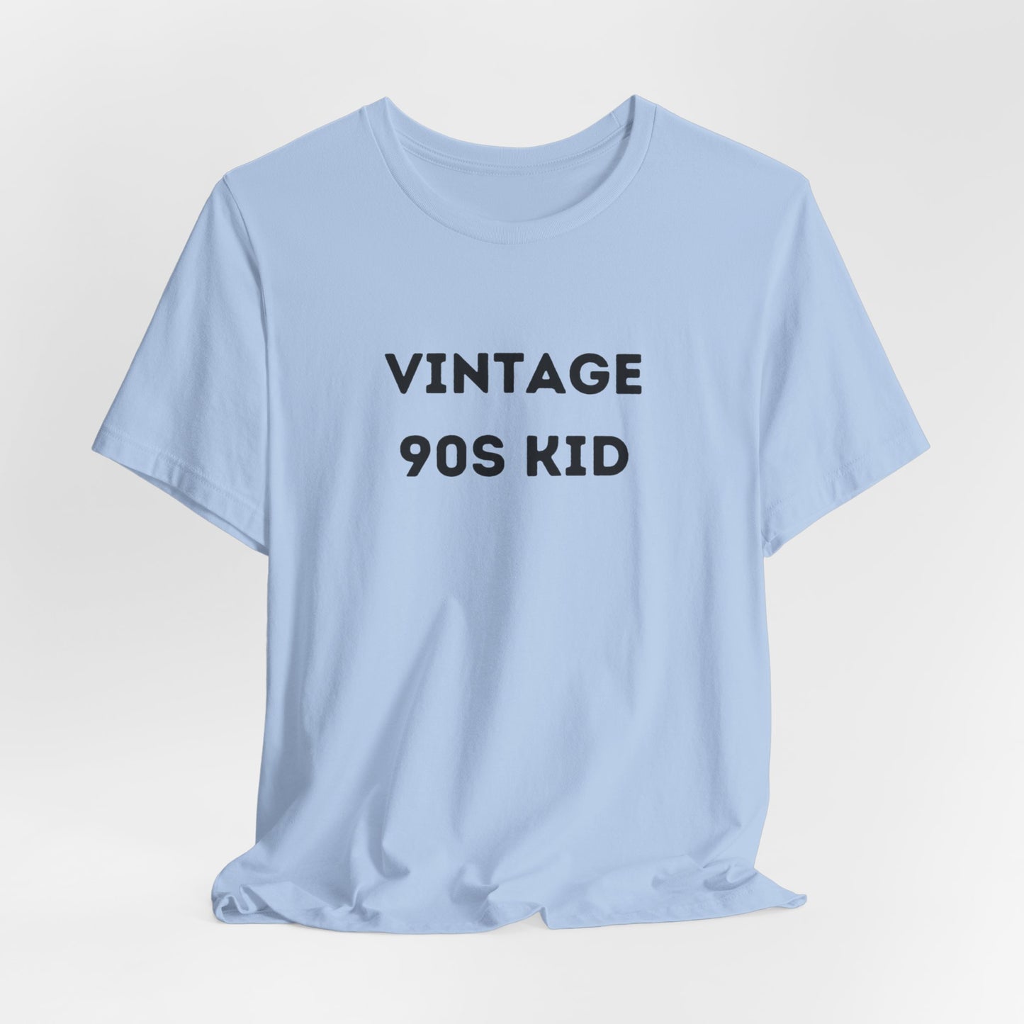 Funny 'Vintage 90s Kid' Shirt | 90s Kids, Vintage, + Millennials - Makes a Great Gift! Wear Your Values | Humorous Opinion Fashion