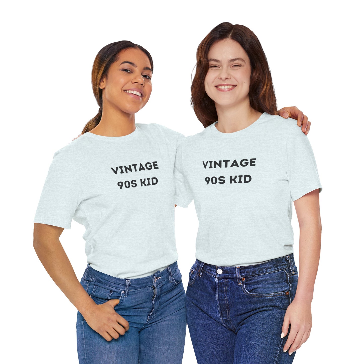 Funny 'Vintage 90s Kid' Shirt | 90s Kids, Vintage, + Millennials - Makes a Great Gift! Wear Your Values | Humorous Opinion Fashion